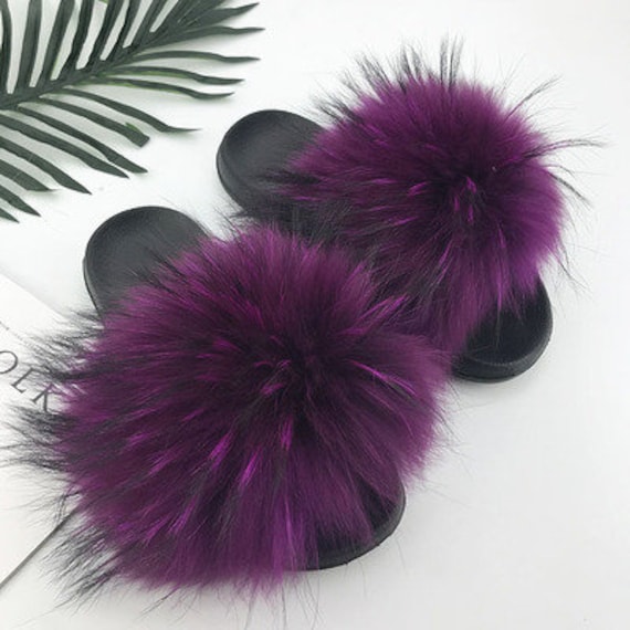 personalized fuzzy slippers