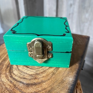 Small Mirror Box, Green