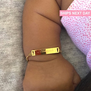 Baby Bracelet Personalized, Child Name Bracelet, Baby Boy Bracelet,Baby Girl Bracelet, Custom Name Bracelet