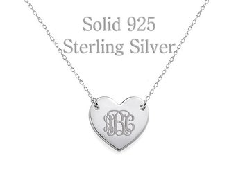 Custom monogram Necklace, personalized necklace, initial necklace, monogram necklace gold, monogram necklace silver, custom name necklace