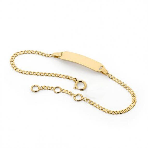 baby boy id bracelets engraved