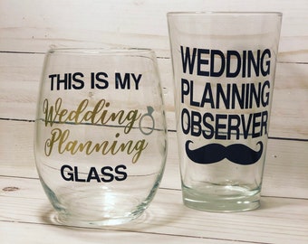 Download Wedding Planning Glass Etsy