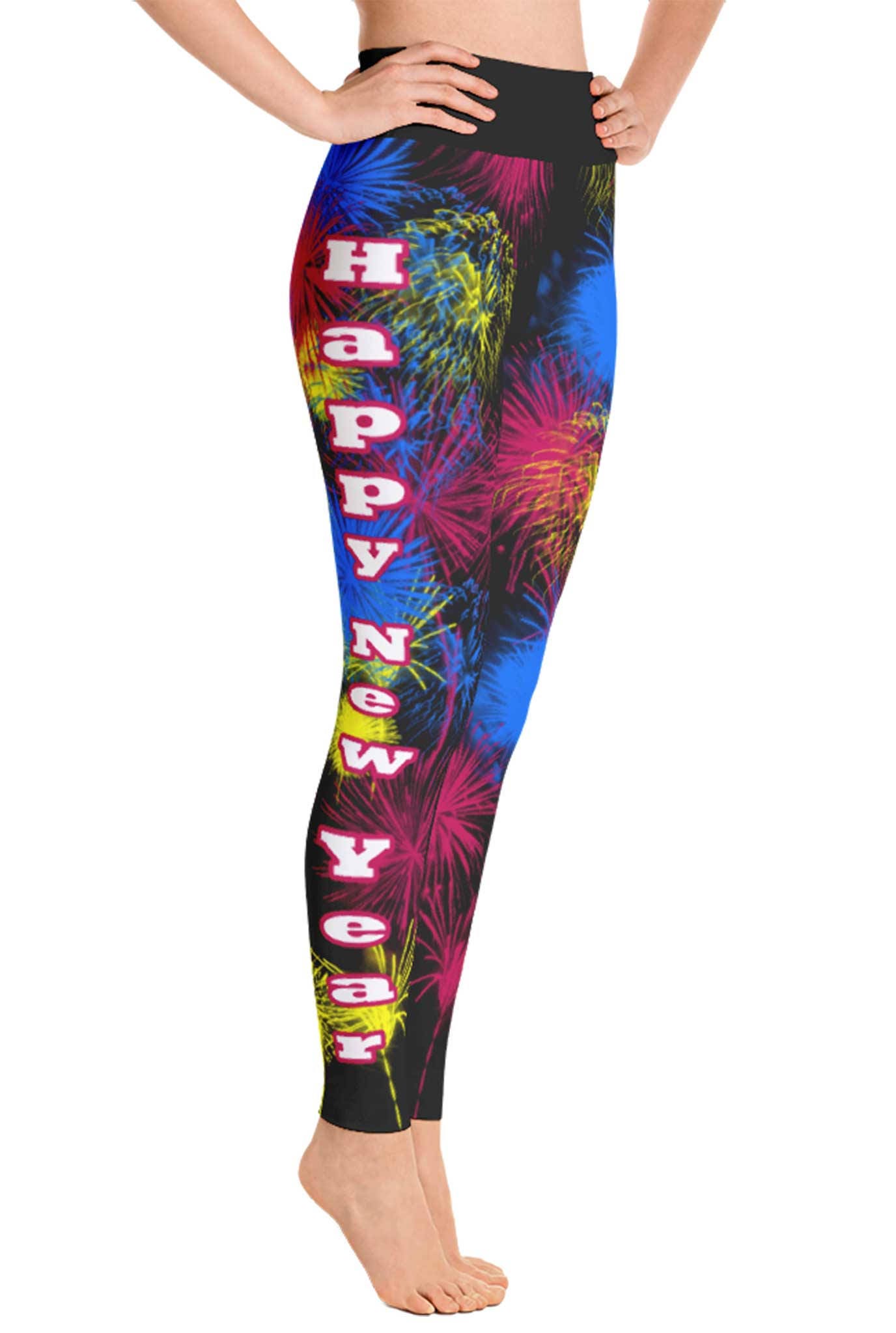 Happy New Year Leggings Party Leggings 2018 Leggings New Etsy