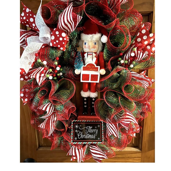 Nutcracker Wreath Etsy