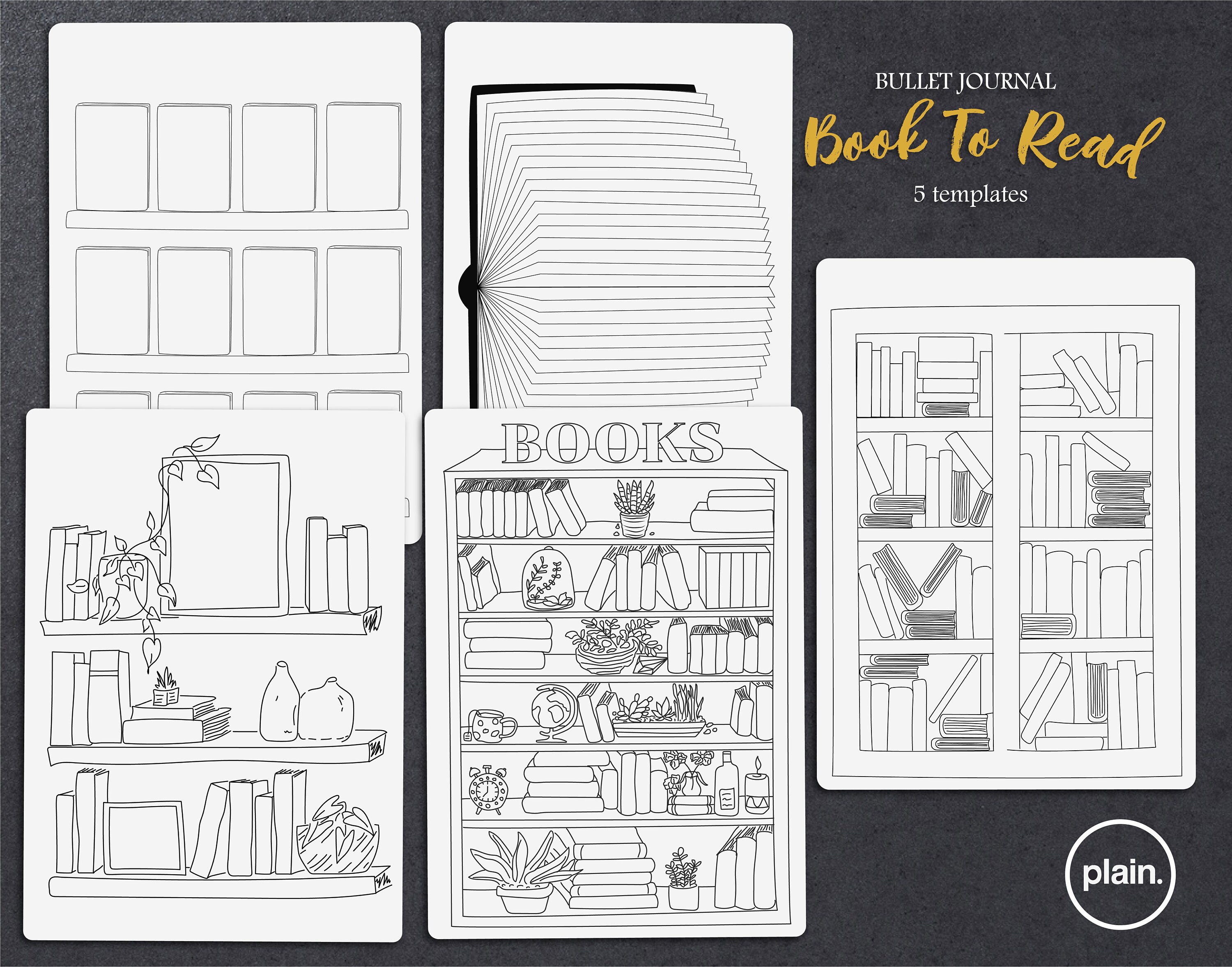 Complete Bundle set Bullet Journal Journal pages Bujo | Etsy