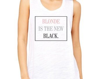 Custom for Nicole - Blonde is the new black.