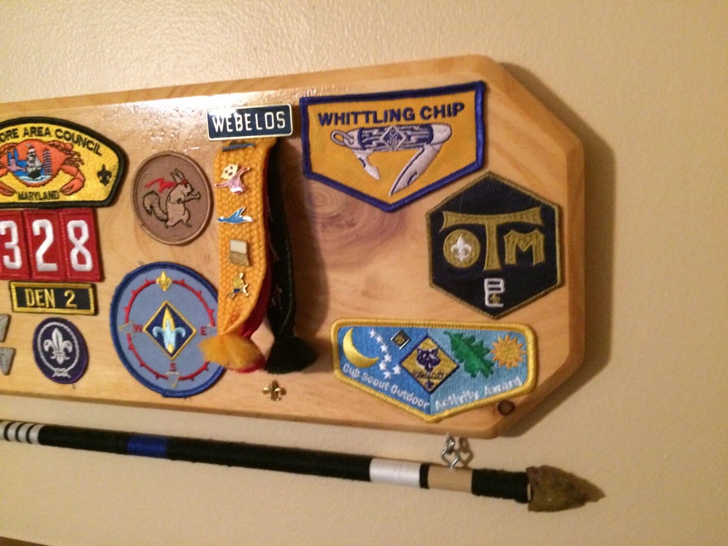Arrow of Light Award Kit Cub Scouts Arrow Not Included Etsy