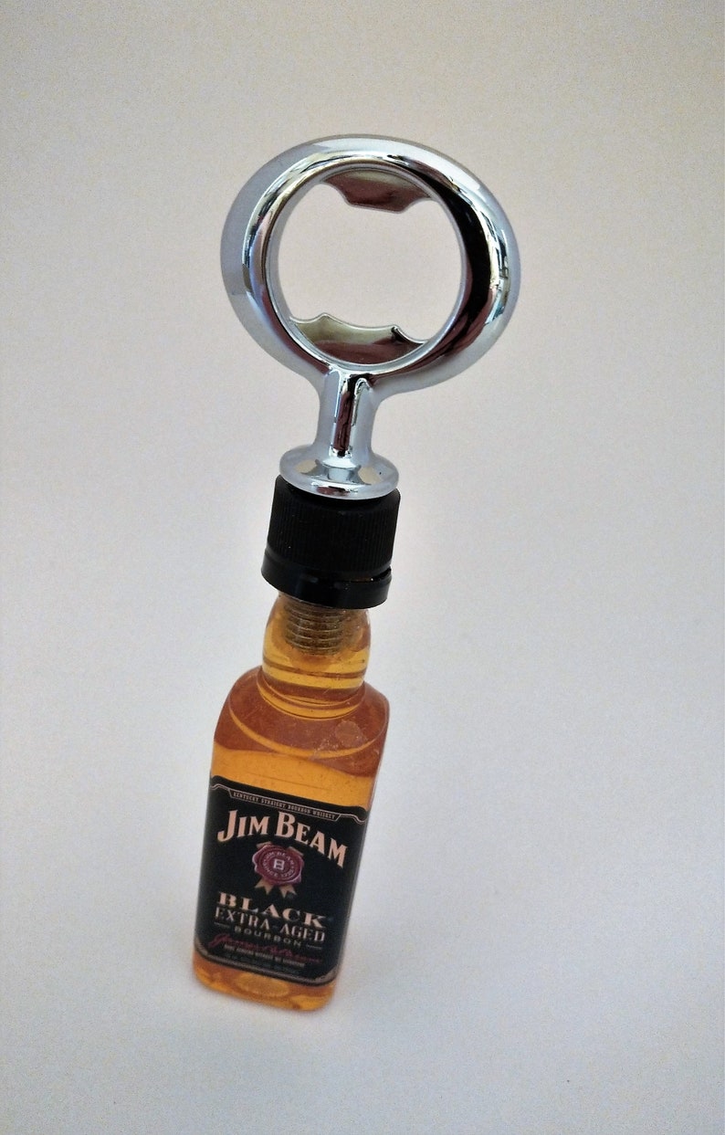 Upcycle Mini Liquor Bottles Handheld Bottle Openers Etsy