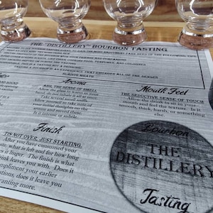 Bourbon Tasting Set Scoring Mat and Invitations, Download and Print, Guys Night Ouy