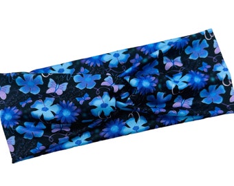 Blue Butterfly Headband