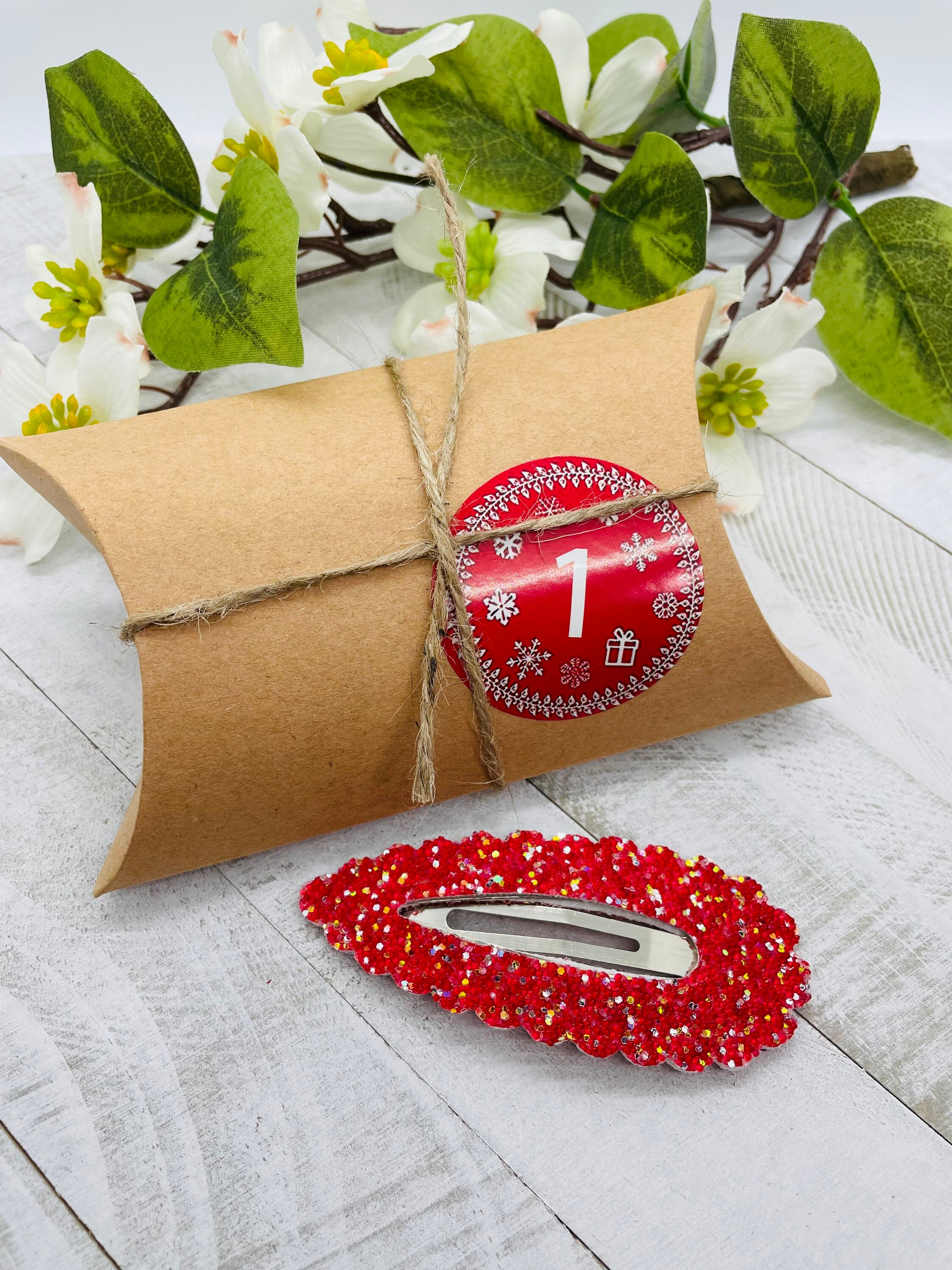 Hair Accessories Set Advent Calendar for Kids 12 Days of Etsy