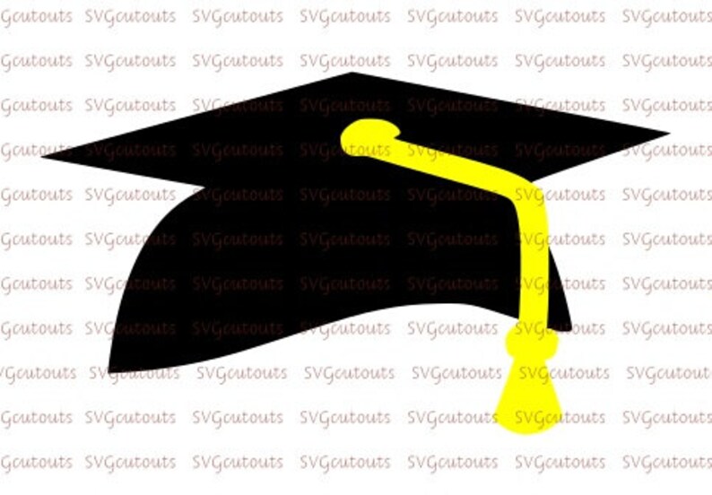 Download Grad Graduation Cap Hat Design SVG Eps Dxf Formats Cutting ...