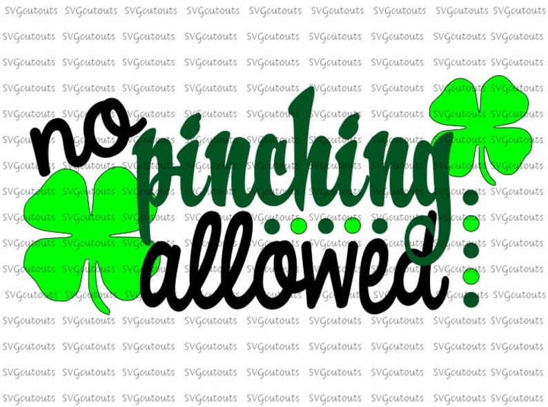 st patricks day pinching