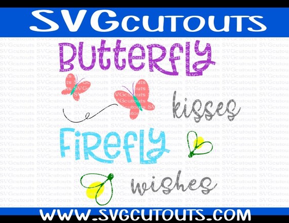 Download Butterfly Kisses Firefly Wishes Design SVG Eps Dxf Formats ...