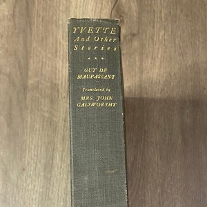 Yvette and Other Stories 1919, Vintage Book, Antique Book