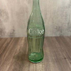 Large Vintage Coke Bottle 1 pint 10 fl oz, Soda Bottle, Coca Cola Bottle, Antique Bottle, Vintage Bottle