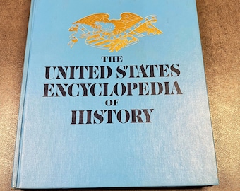 アメリカ歴史百科事典 第 3 巻、1967 年、ヴィンテージ本、アンティーク本