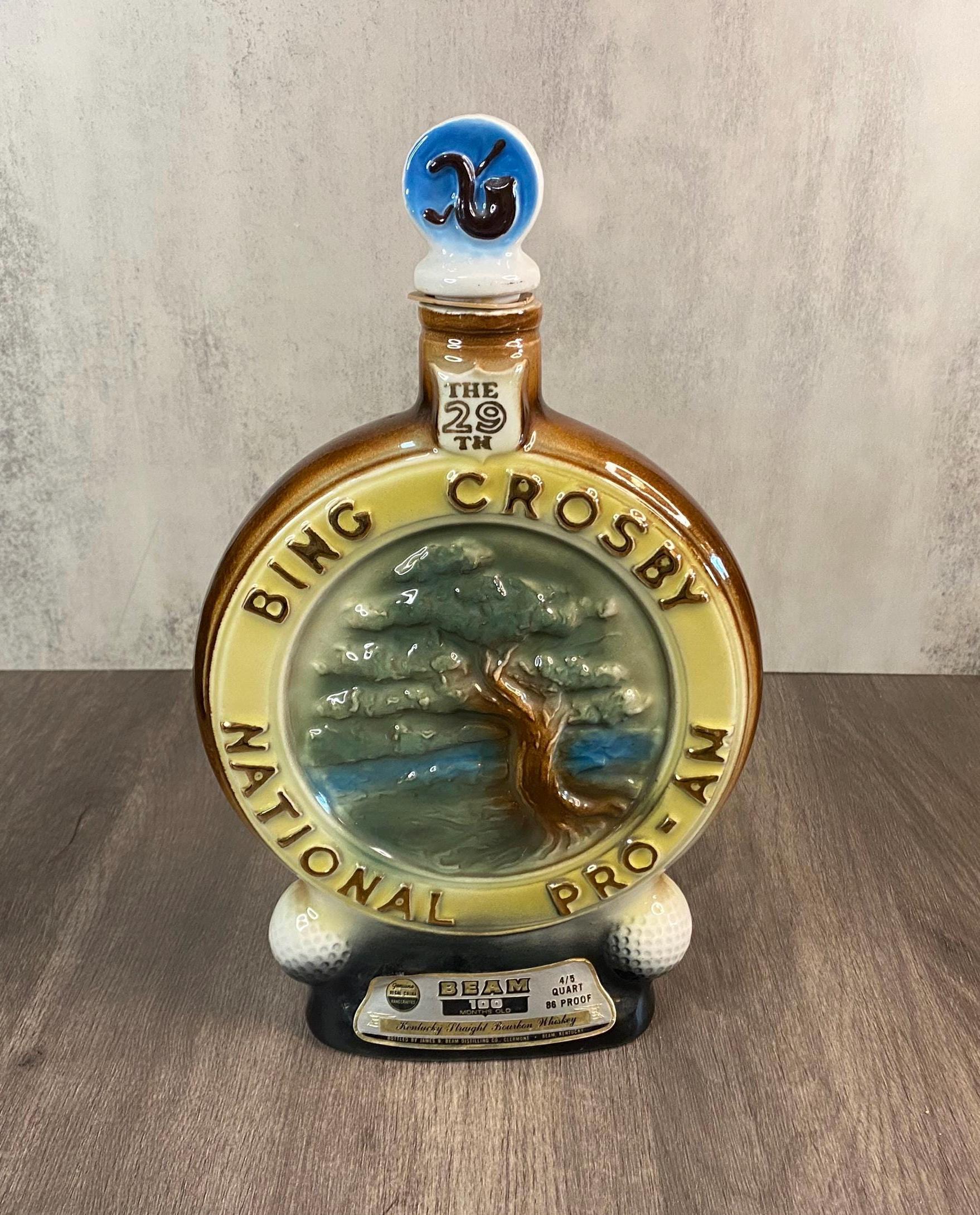 Jim Beam 陶器ボトル ウイスキー 100ヶ月熟成 未開栓 古酒 古酒】 BEAM