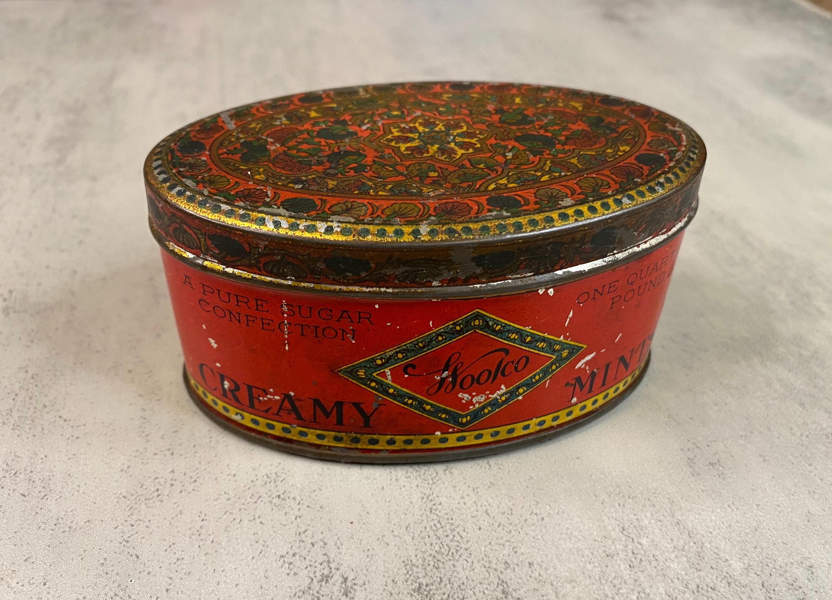 Antique Candy Tins - Etsy