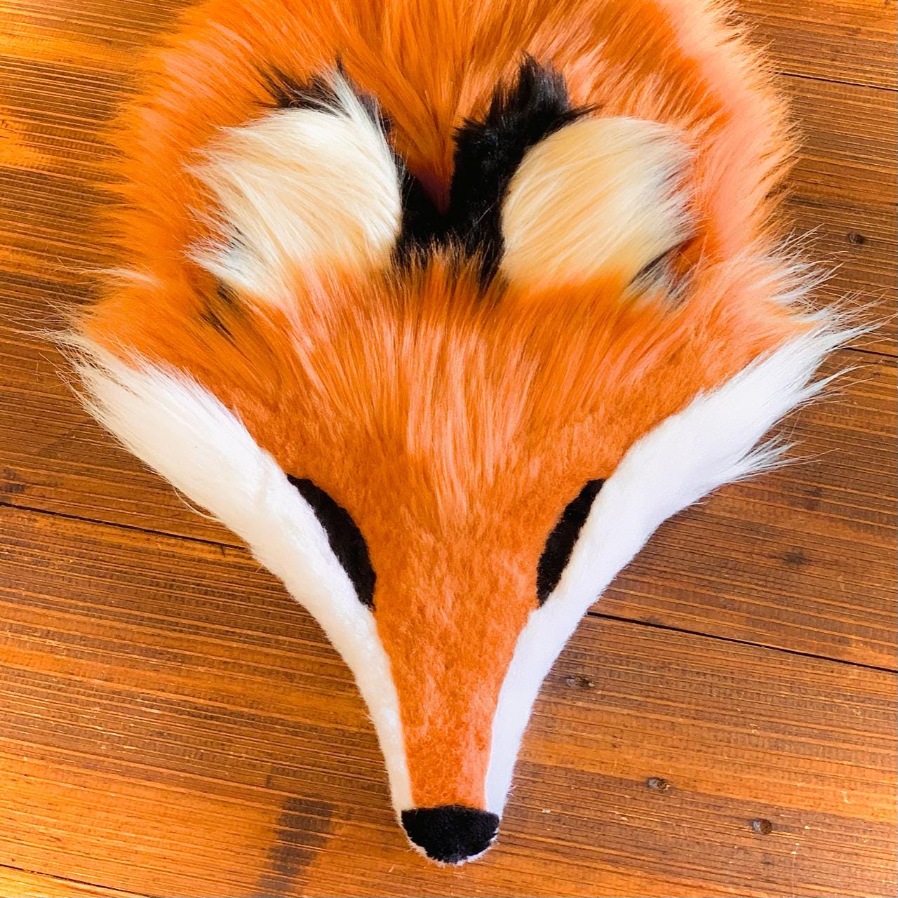 Handmade Vegan Faux Fur Fox Pelt - Burning Man Decor - Etsy
