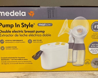 Medela Pump in Style Double Electric Breast Pump Max Flow NIB Factory Sealed!