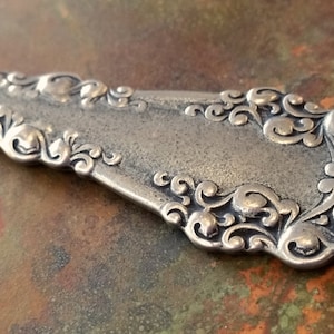 3 ARTiSAN SiLVERWARE HaNDLE BRACELETS | pewter stamping blanks | FH-12