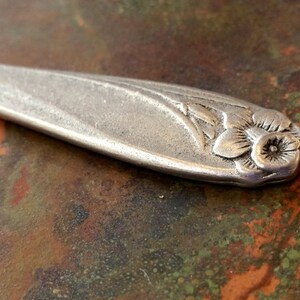 3 ARTiSAN SiLVERWARE HaNDLE BRACELETS | pewter stamping blanks | FH-08