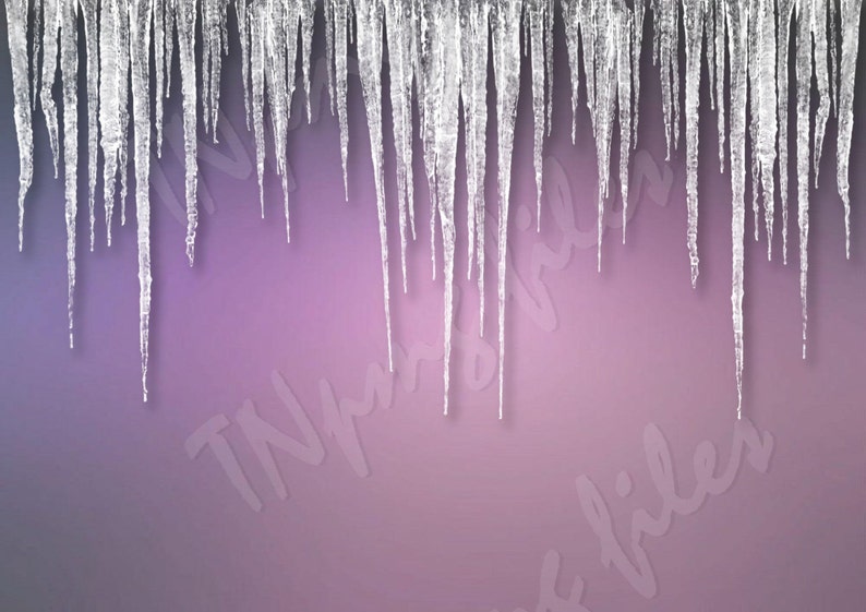Download PNG ICICLES Cut Photoshop files Download pdf jpg svg | Etsy