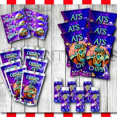 Space Jam Utensil Set Space Jam Birthday Party Space Jam Etsy