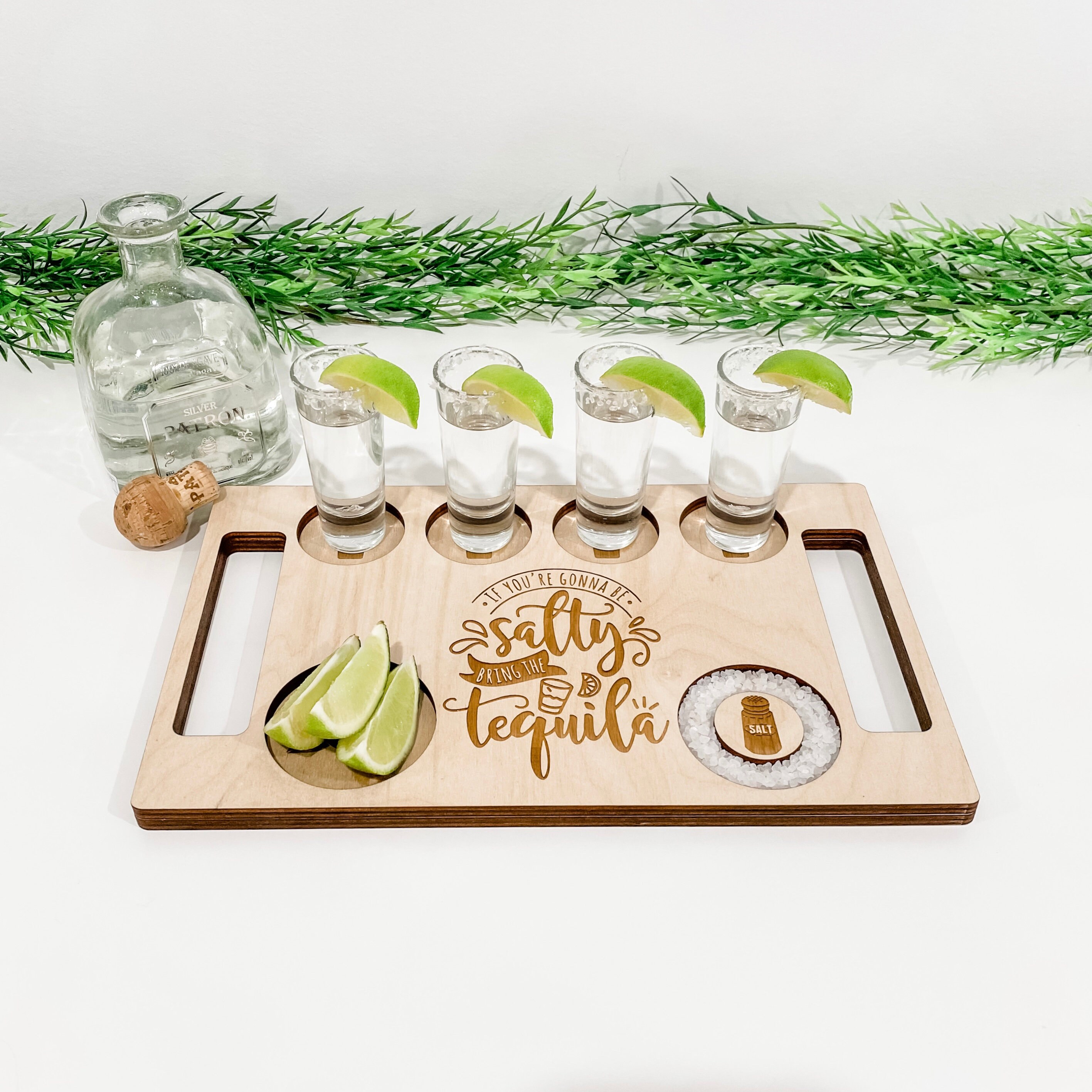 Tequila Flight Board Tequila Shot Board Wood Flight Board Etsy Canada