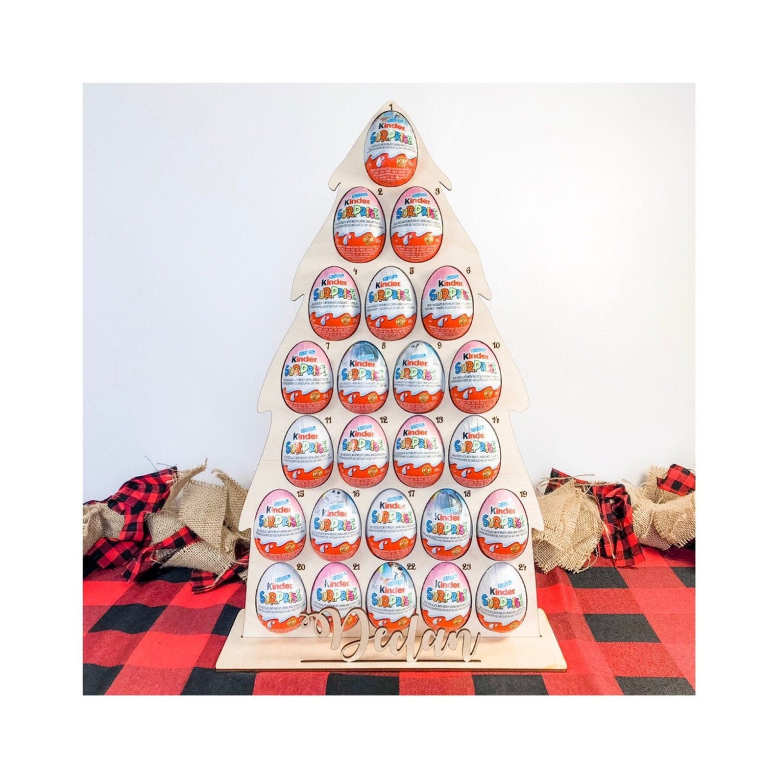 Kinder Surprise Advent Calendar EGGS NOT INCLUDED