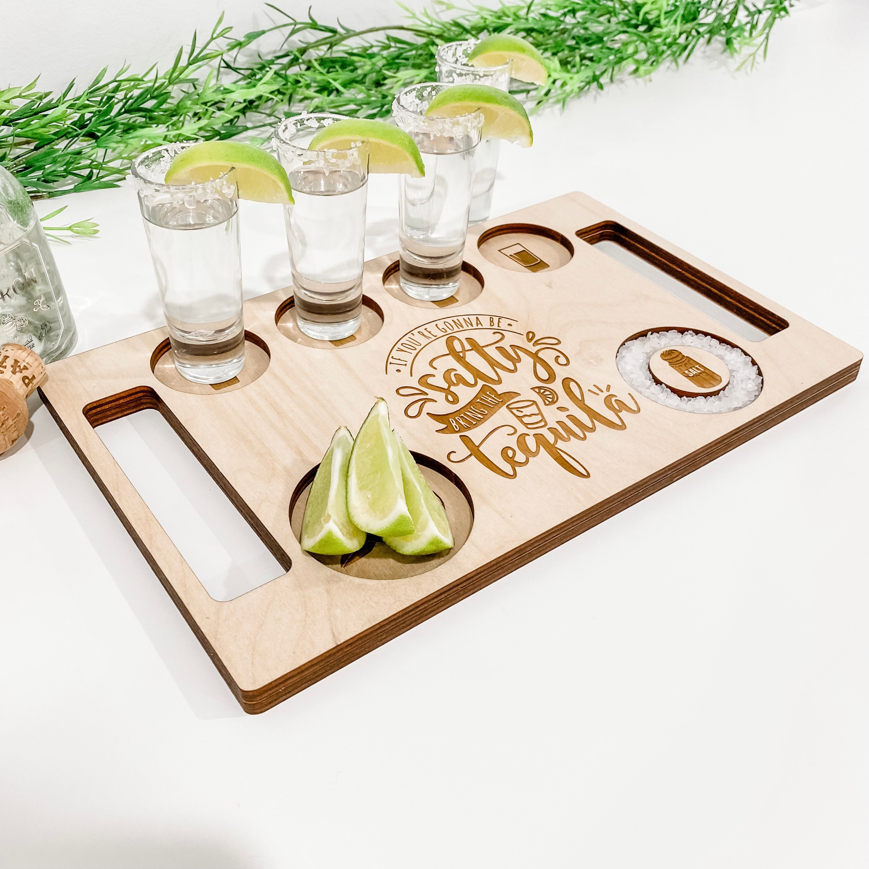 Tequila Flight Board Tequila Shot Board Wood Flight Board Etsy Canada