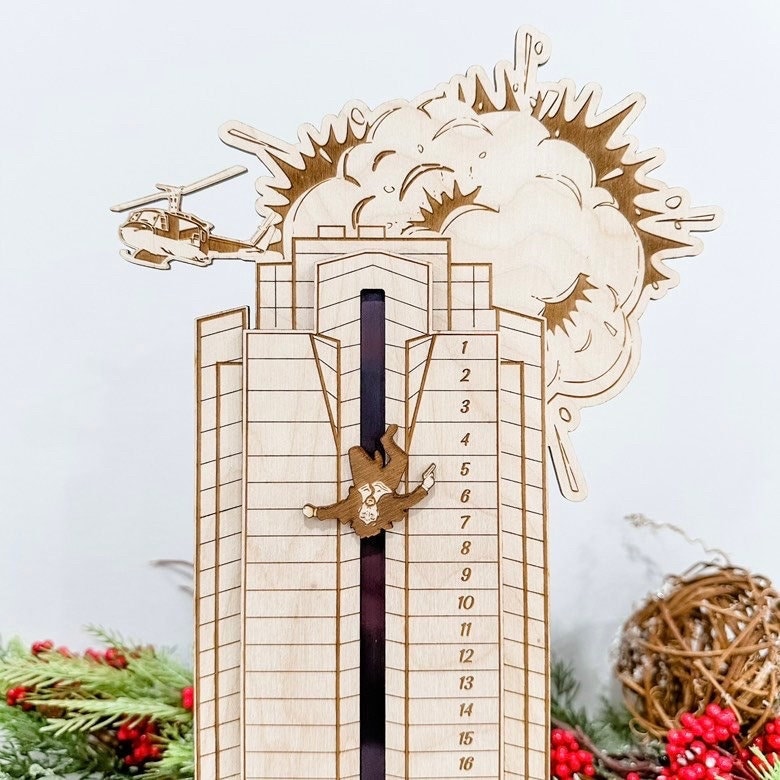 Die Hard Advent Calendar Hans Gruber Advent Nakatomi Advent Etsy