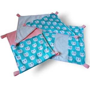 Hammocks for rats, pet hammocks, sugar glider play, rat accessories, rat cage, pet toys, small ferret hammock, rat beds, rat lairs, cozy rat