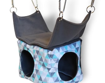 GUINEA HOUSE, guinea cube, guinea pig hide, guinea pig hammock, ferret cage, chinchilla hammock, pet cube, pet cage, pet toys, rat cozy home