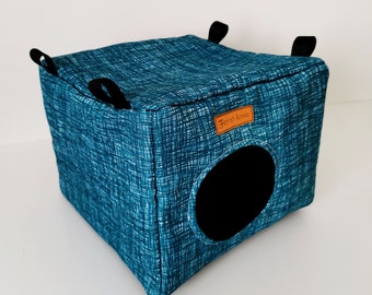 FERRET COTTAGE, ferret cube, cube for ferret, ferret house, ferret playground, rat, chinchilla, pet cube, ferret hammock, pet house, animal