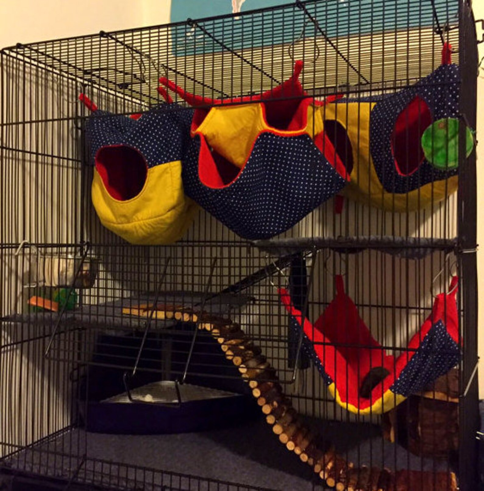 Rat Hammock Hammocks for Pets Ratatoulile Set for Rats Etsy