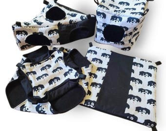 Dog set, rat hammock, rat cage, rat toys, rat house, rat cube, rat accessories, cozy rat home, rat supplies, rat bed, rat playground, pets