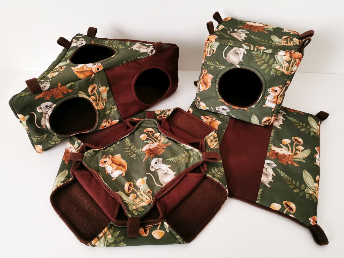 Squirrel set for rats sugar gliders and other small rodents image 1