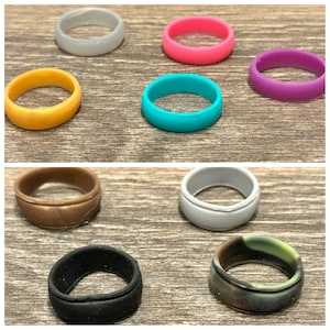 Bunt, Unisex, Silikon, Size 7, Ring