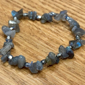 Labradorite, Adjustable, Bracelet