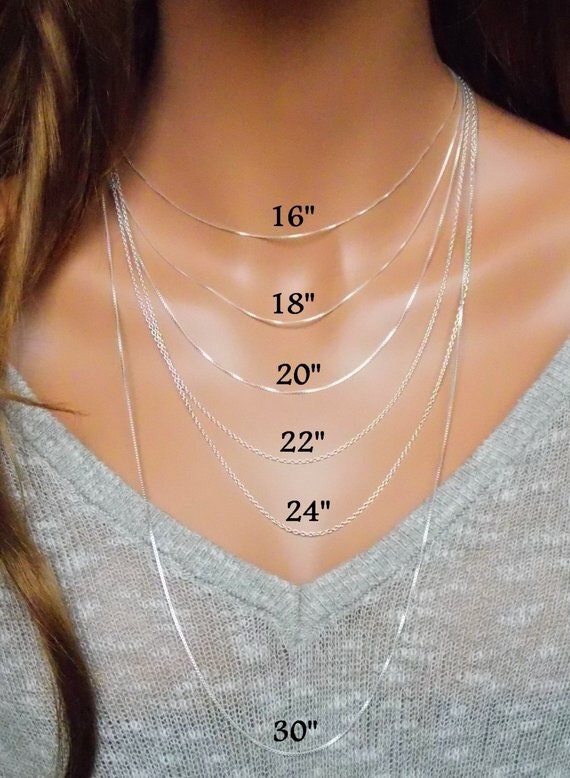 18 inch pendant necklace deals
