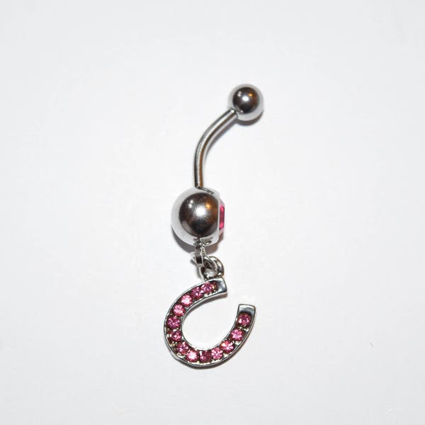 Horse Belly Ring Etsy