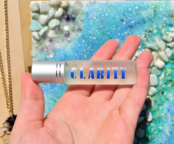 CLARITY Roll On Bottle, Essential Oil Infused Roll On Bottle, Canadian Made Roll On Bottle, Vegan Roll On Bottle, Spring Shopping
