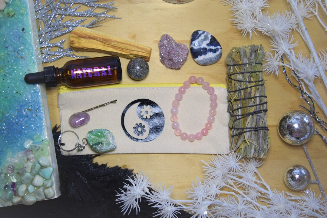 Mini Mystery Gift Box, Mini Crystal Gift Boxes, Cleansing Tools, Gifts