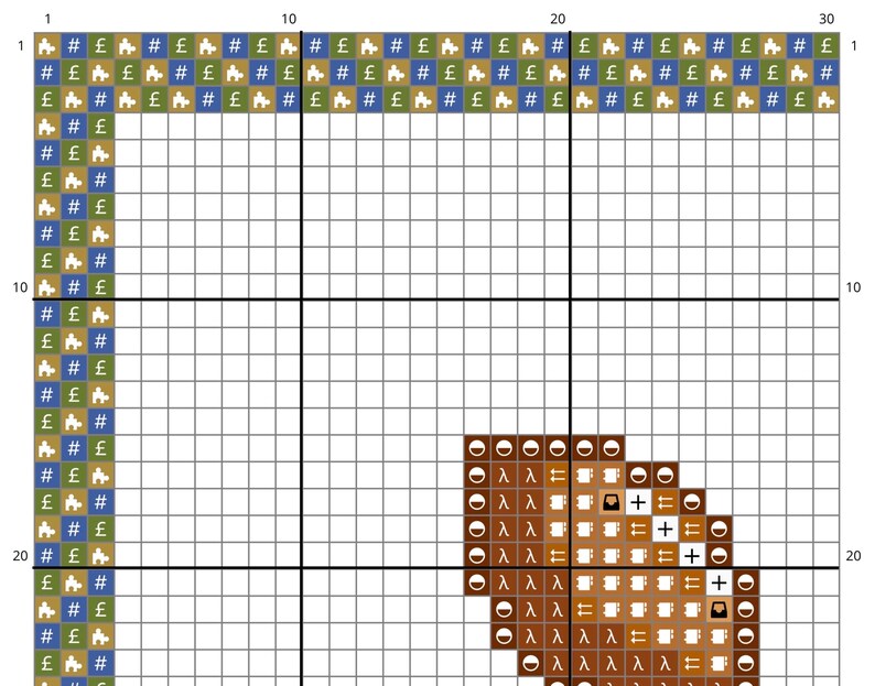 Alex Stardew Valley Cross Stitch Pattern Loved Gifts and Items (PDF ...