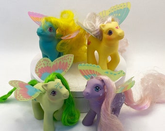 My Little Pony G1 Retro Vintage Windy Wing Summer Wing Ponies MLP Hasbro Original 80s Collectibles Rare