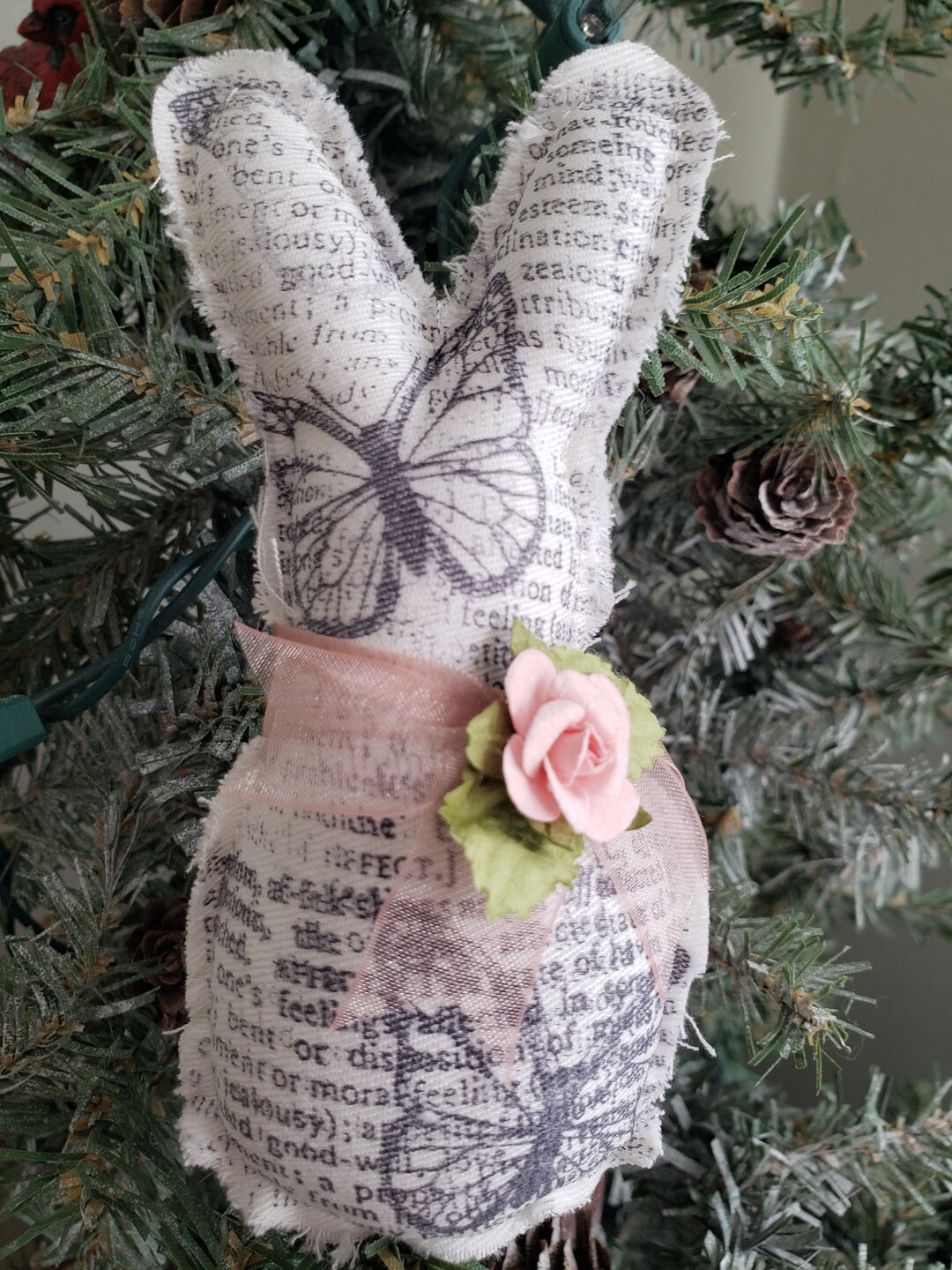 Mini Stuffed Rabbit for Spring - Etsy