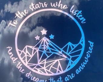 Night Court Insignia Decal: ACOTAR Velaris Sticker