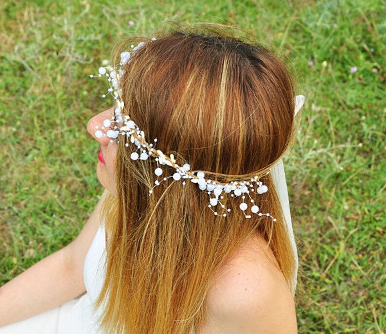 Weddings Accessories Hair Accessories flower crown flower Etsy